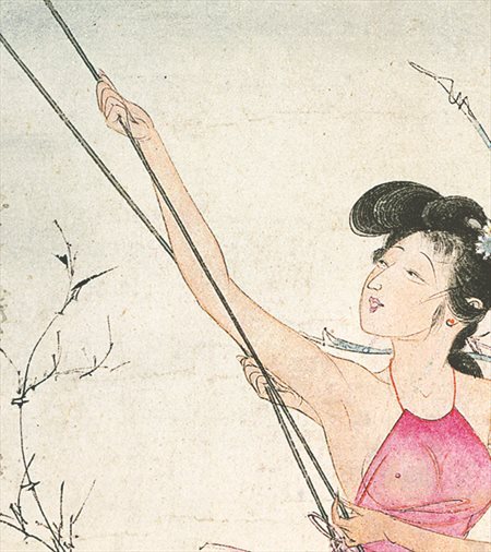 石林-胡也佛的仕女画和最知名的金瓶梅秘戏图